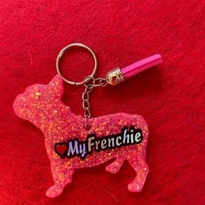 💗 my Frenchie key chain